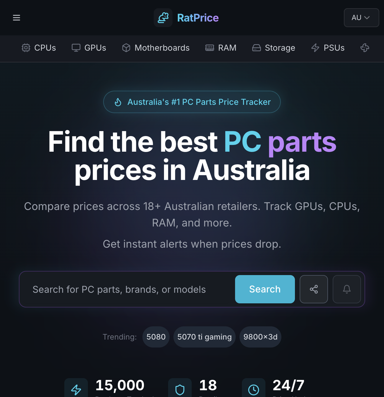 Ratprice screenshot